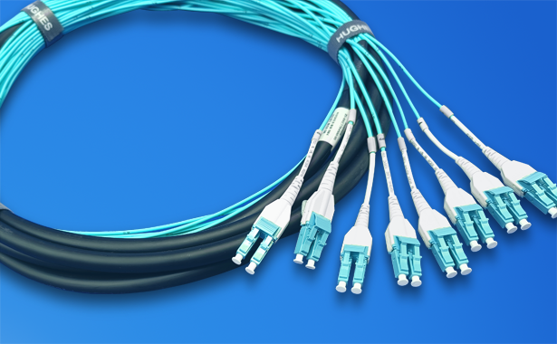 Multimode Multicore Fibre Feeders 16-core OM4 multimode multicore fibre feeder cable