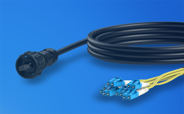 MPO to LC Jumper Cables